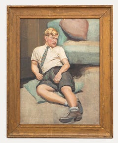 Mid 20th Century Oil - After School