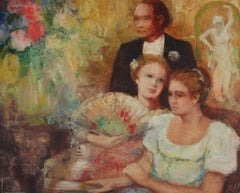 Mid 20th Century Oil - At The Party