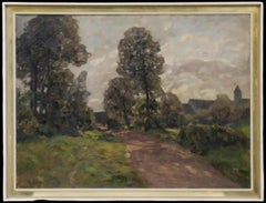 Mid 20th Century Oil - Country Trail
