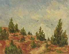 Mid 20th Century Oil - Heath Landscape