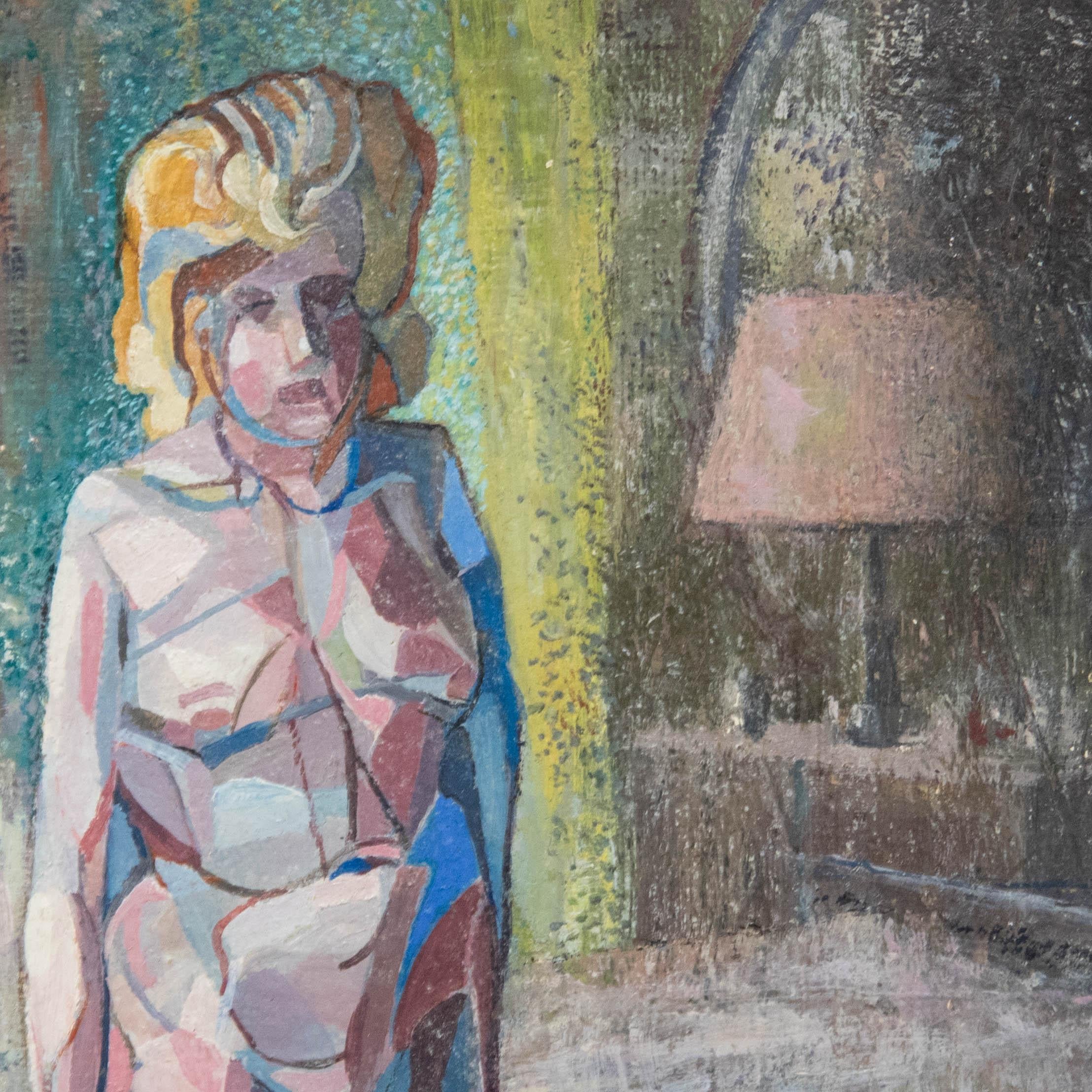 Non signée. Sur toile.
