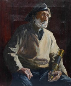 Mid 20th Century Oil - Portrait of a Fisherman