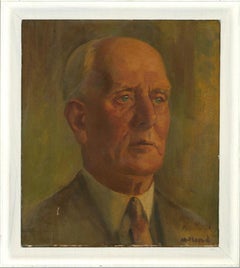 Mid 20th Century Oil - Portrait of a Gentleman