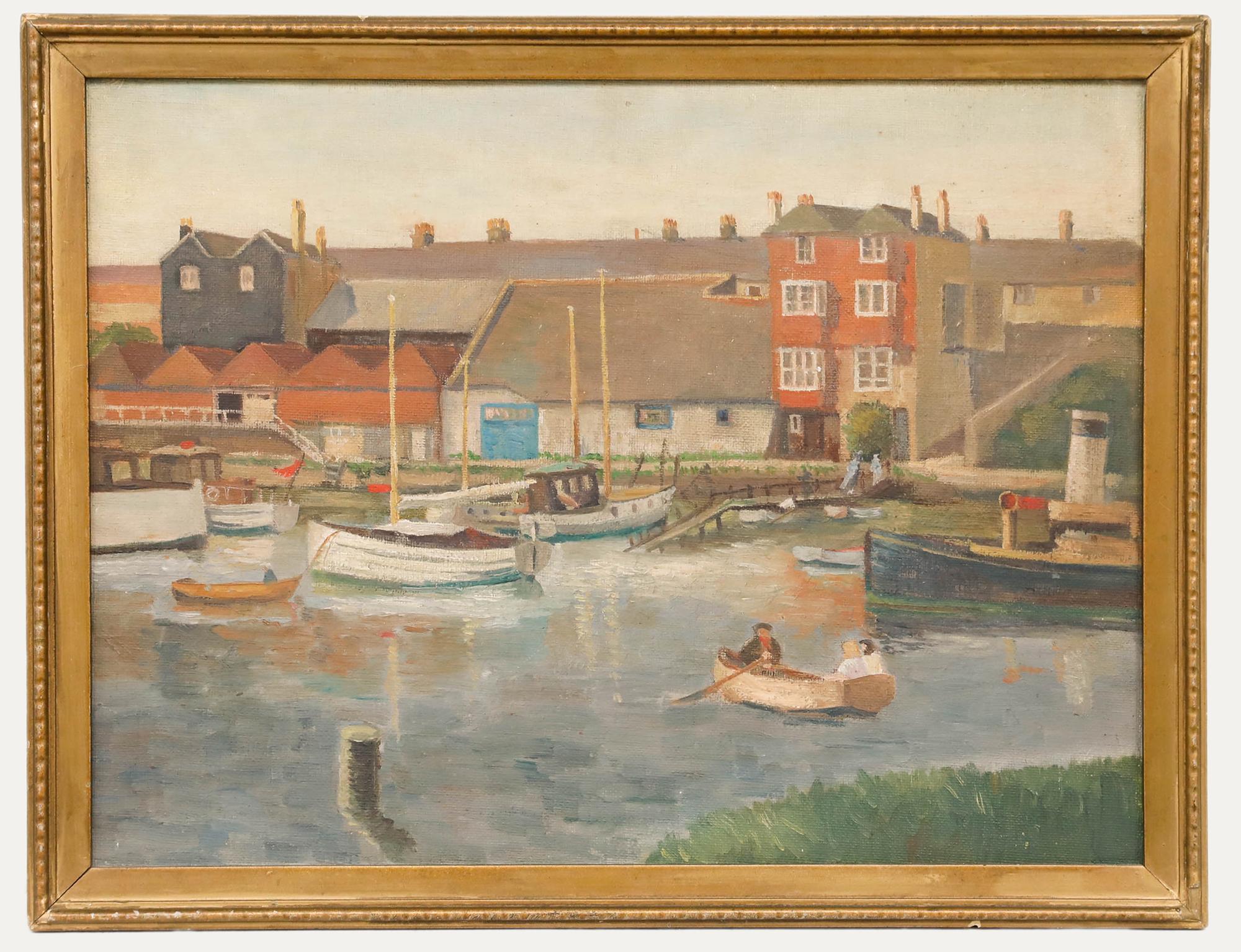 Mid 20th Century Oil - The Harbour
