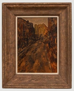 Mid 20th Century Oil - The Narrow Street