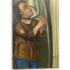 Mid 20th Century "Our Lady of Mercy and the Redemption of Captives" Painting