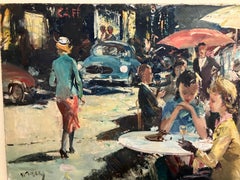 Berliner Café aus der Mitte des Jahrhunderts