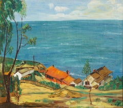 Mid Century Davenport, California Landscape