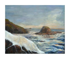 Mid Century Davenport Seascape