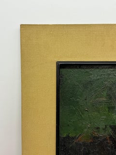 Mid-century figurative, abstract, signed R.S. Gill
