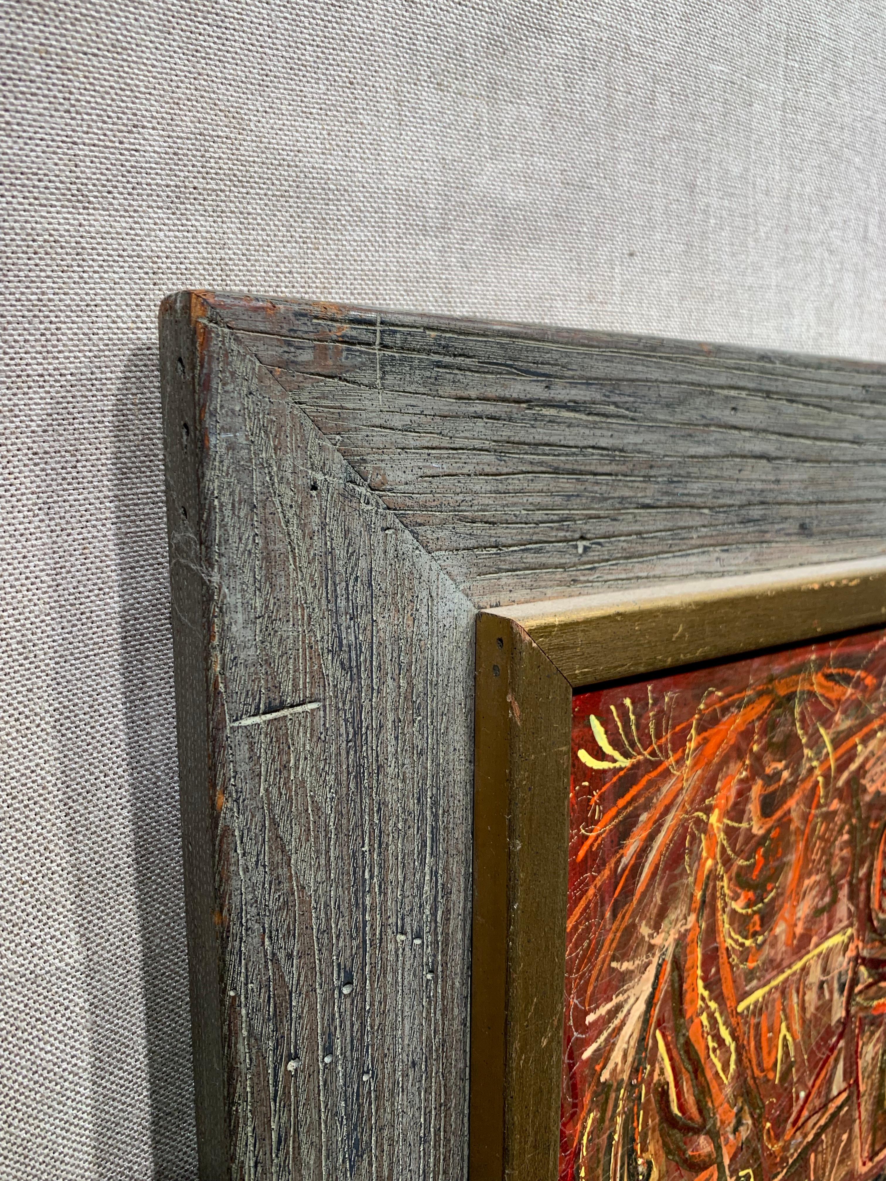 Mid-century Modern Abstract Expressionist Painting 4