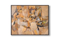 Mid Century Modern Abstract Expressionist Painting from Dallas Museum of Art XL