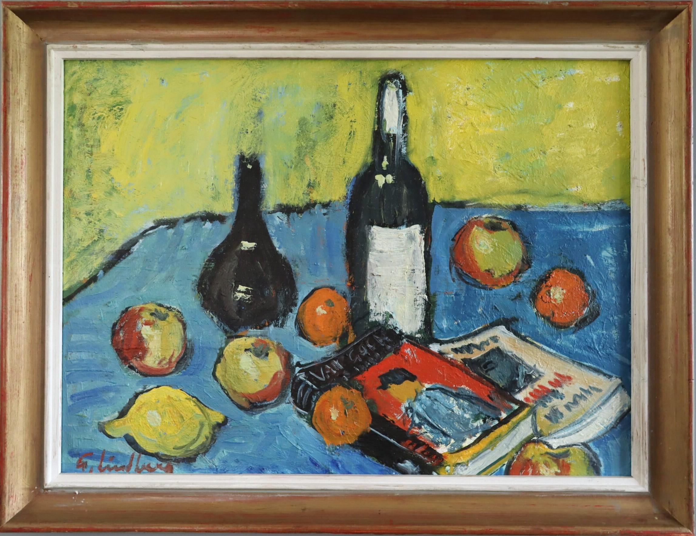 Ausdrucksstarke schwedische Stillebenmalerei aus der Mitte des Jahrhunderts - Lemon
Literature