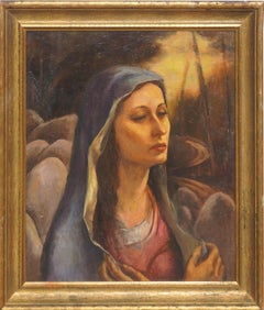 Mid Century Portrait of Mary