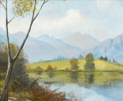 Midcentury Eastern Sierra Mountains Landscape