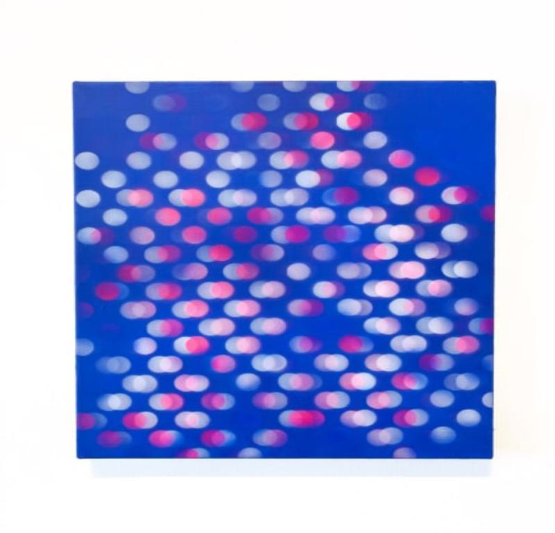 Midnight, Airbrush on Linen Painting by Alex Blau, 2024