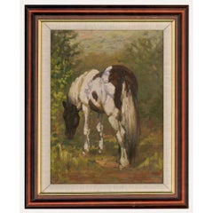 Mildred White - Olio della metà del XX secolo incorniciato, Charlie