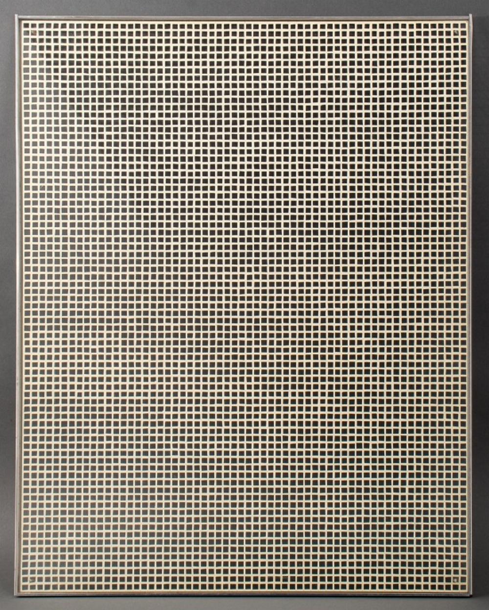Composizione minimalista Inchiostro su carta a griglia, 1975 in vendita 1