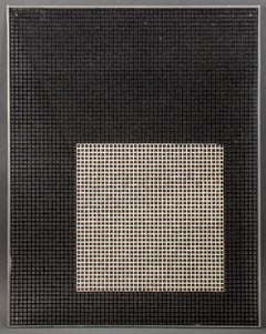 Composizione minimalista Inchiostro su carta a griglia, 1975