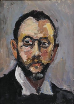 Modern British 20th Century Oil - Portrait of a Gentleman