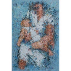 Modern Drip Abstract Composition