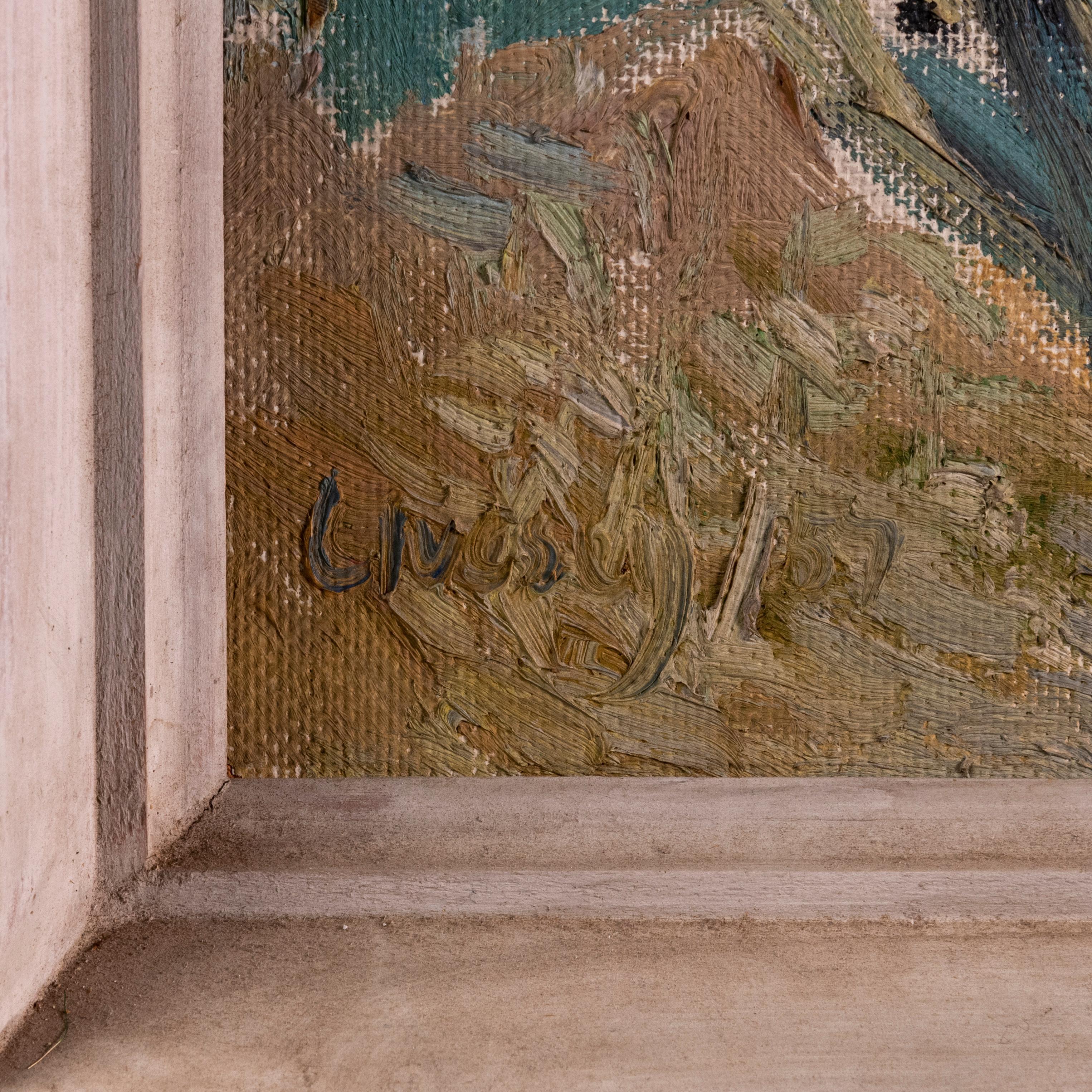 Gemälde öl auf leinwand von dem Künstler William Langley 
Titel 