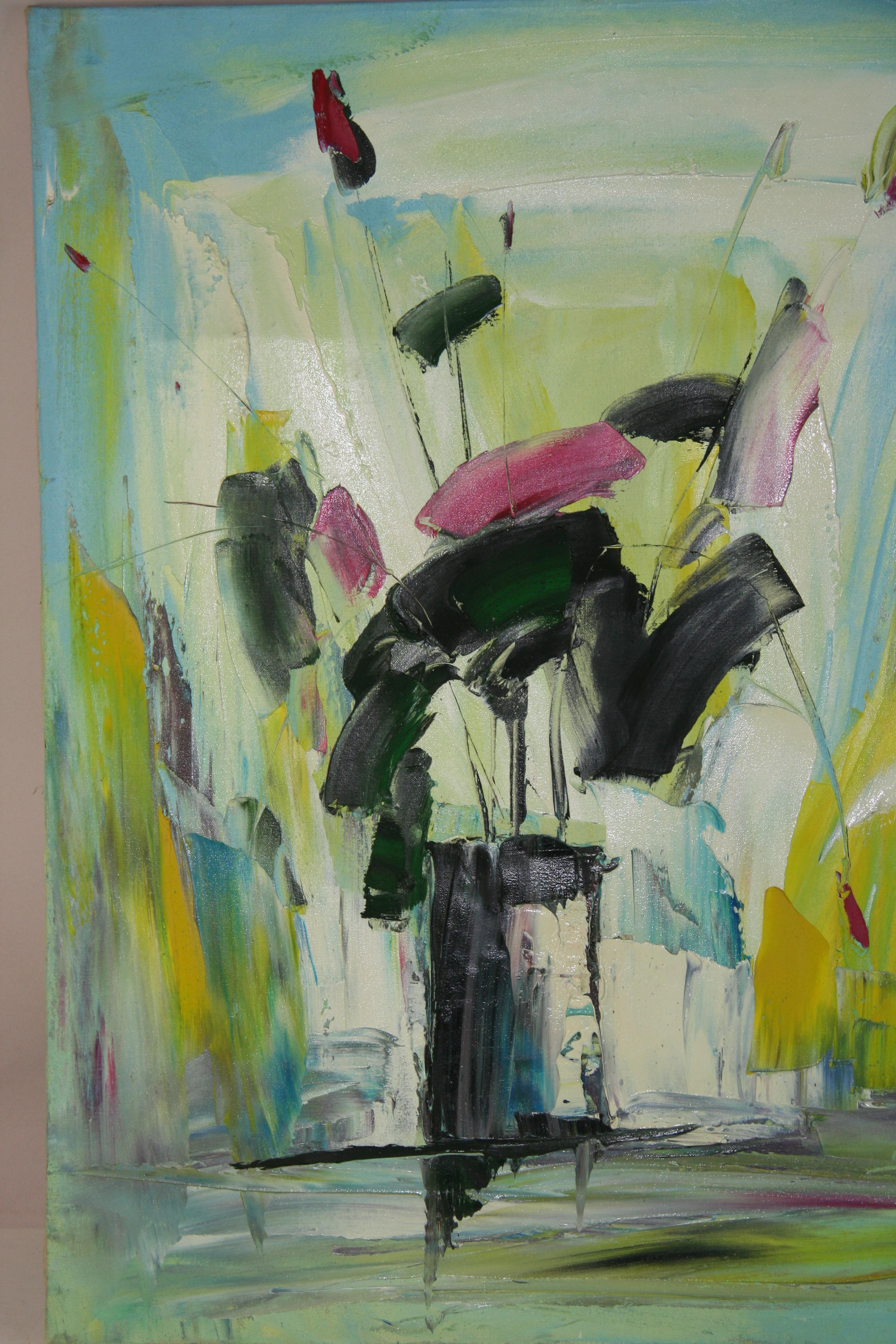 6105 Modernist Abstract oversized oil painting
2004
