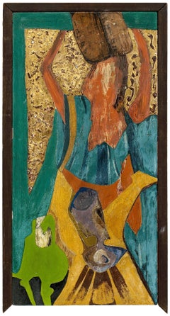 Modernist Cubist Moses on the Mount