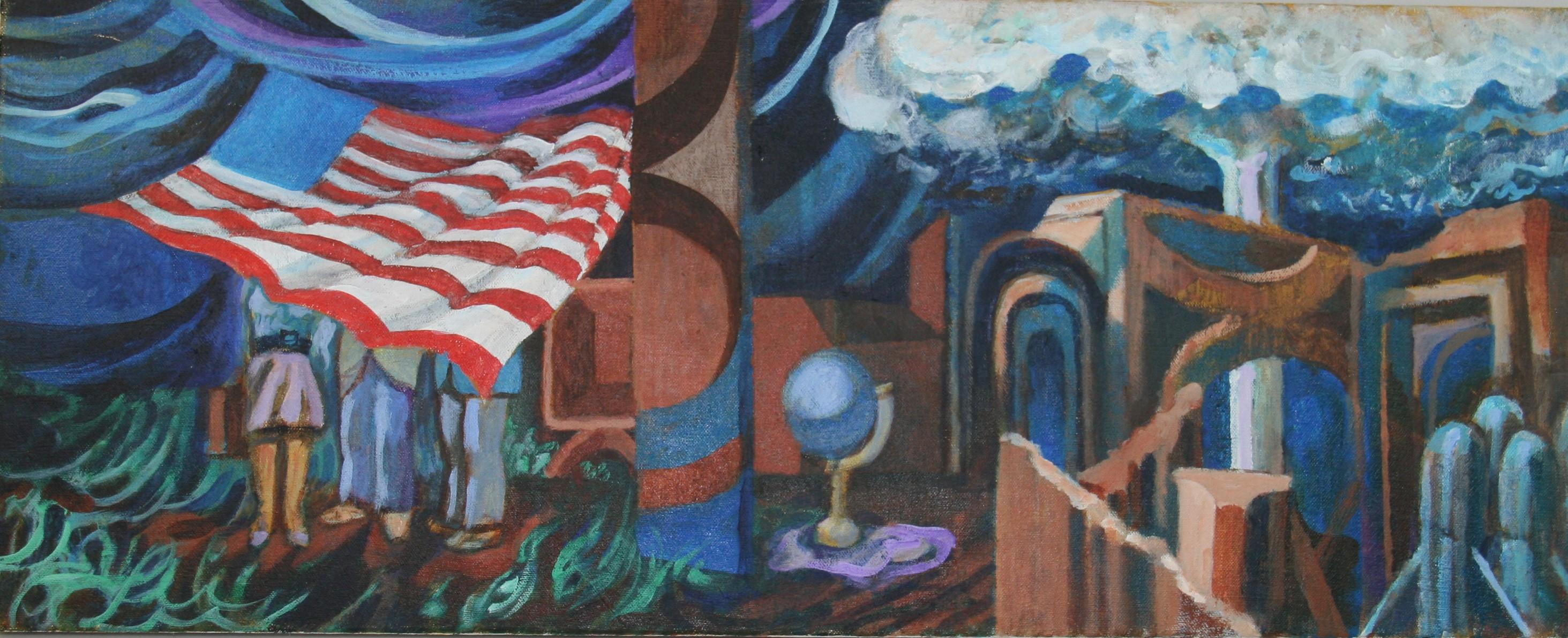 Peinture expressionniste moderniste 