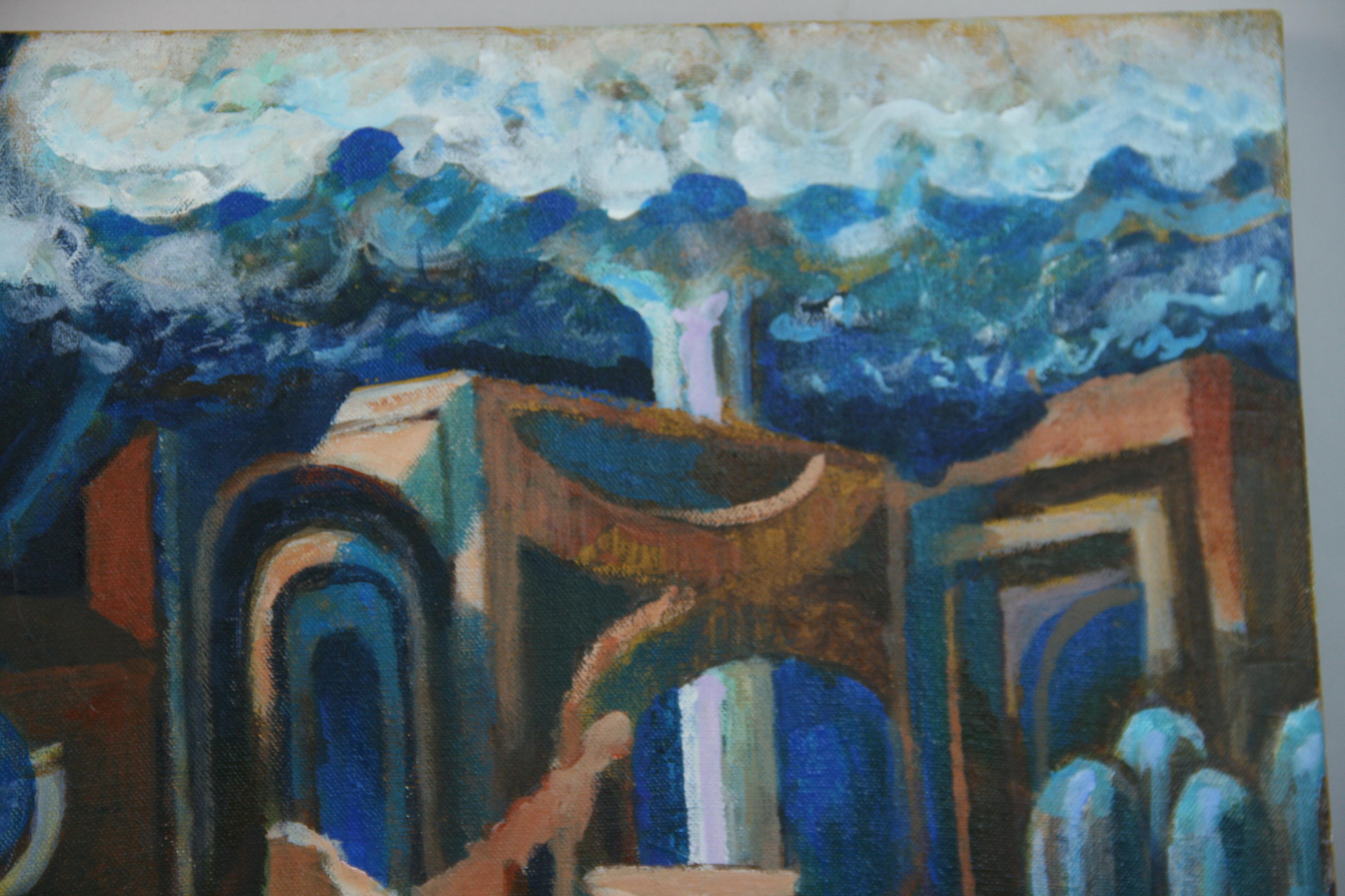Peinture expressionniste moderniste 