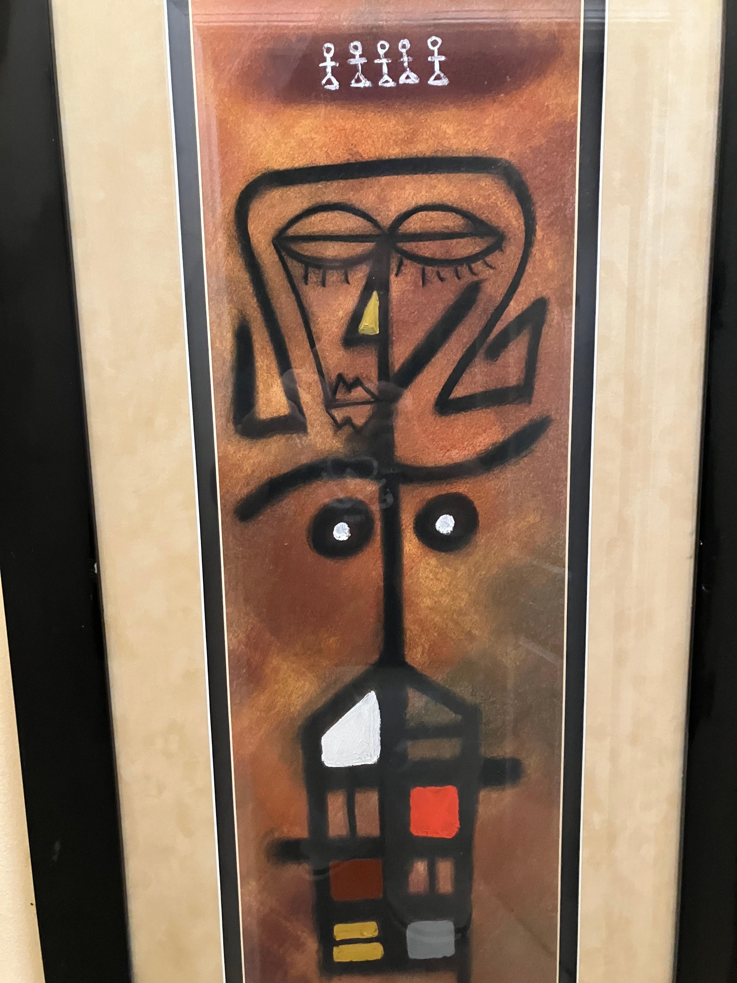 Modernistischer Akt (Moderne), Painting, von Unknown