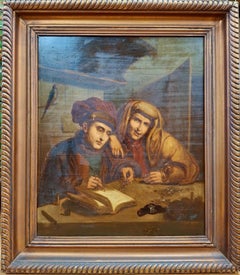 "Geldverleiher" nach dem flämischen Maler Quentin Matsys (1466-1530)