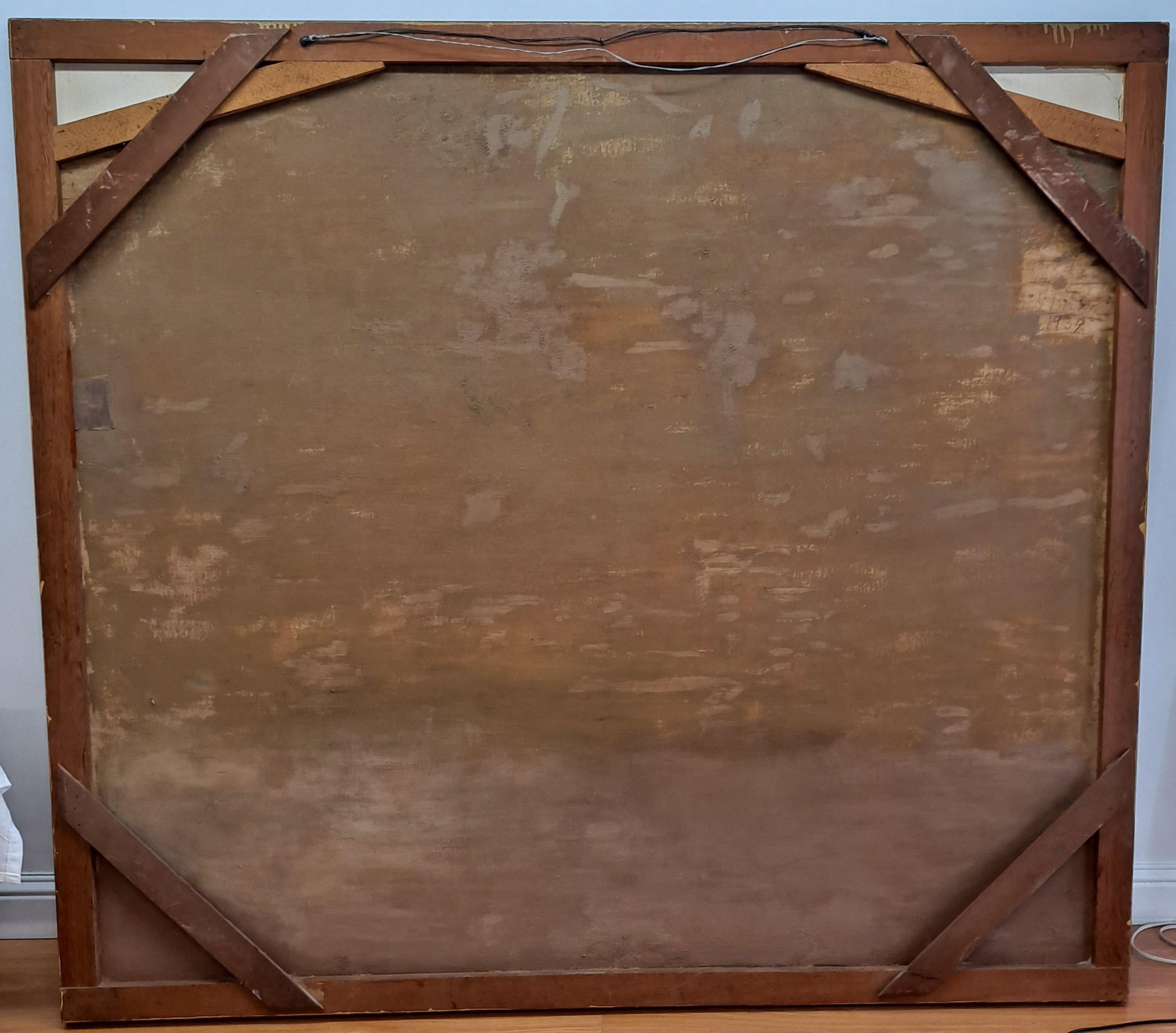 Monumental Singerie Pintura caprichosa del siglo XVIII en venta 5