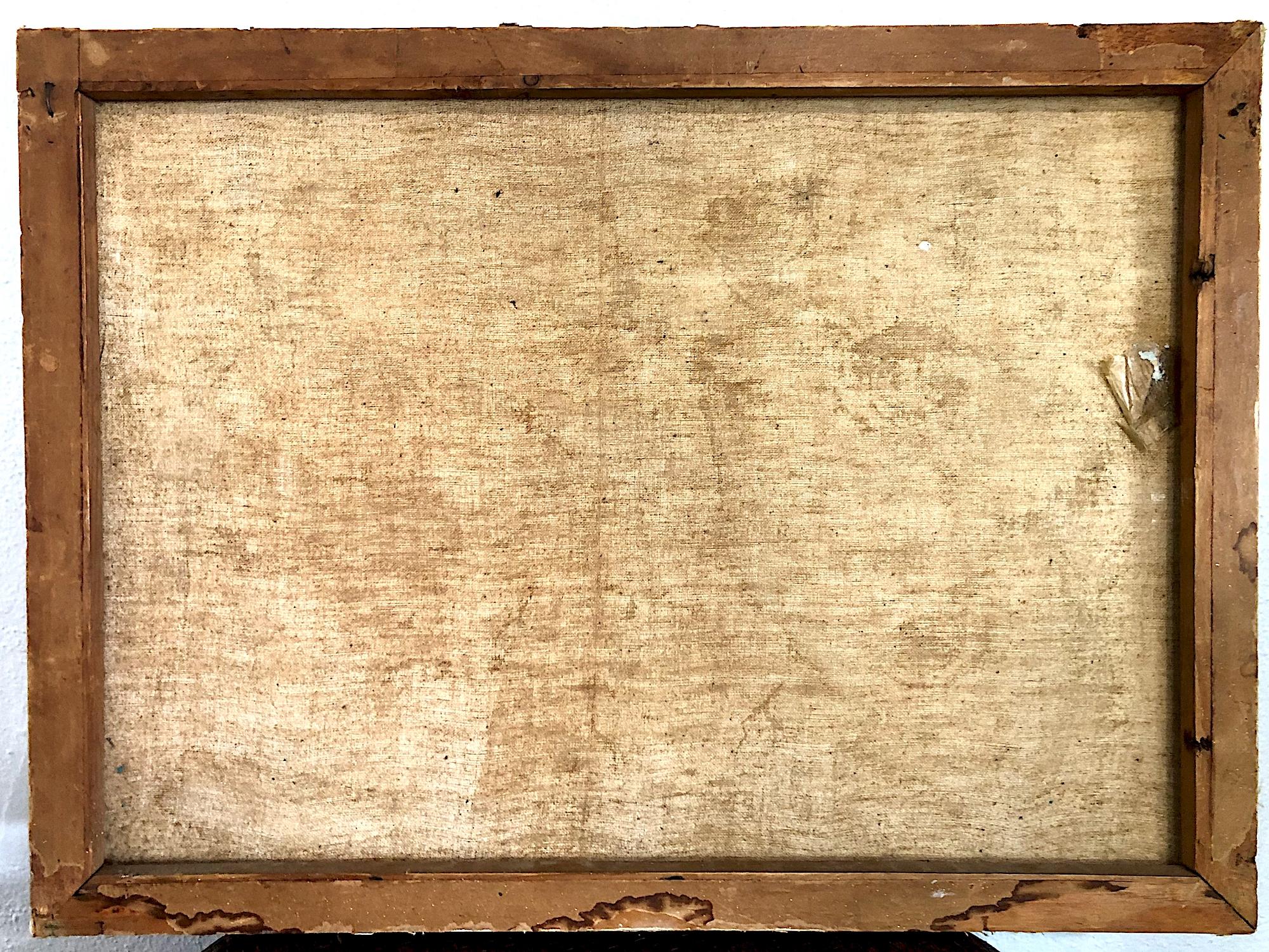 Als postkartenschönes Fenster in die Tropen vor mehr als 50 Jahren wird ein Original-Ölgemälde im Stil der 