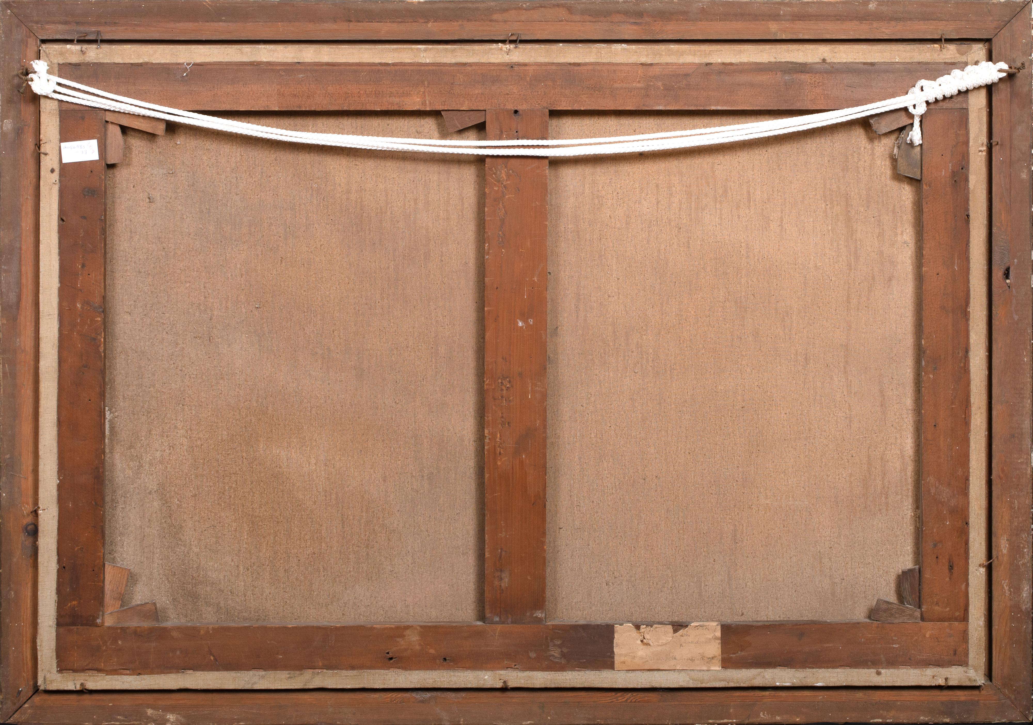 Mondbeschienene Flusslandschaft, 17. Jahrhundert attr. Aert van der Neer (1603-1677) im Angebot 5