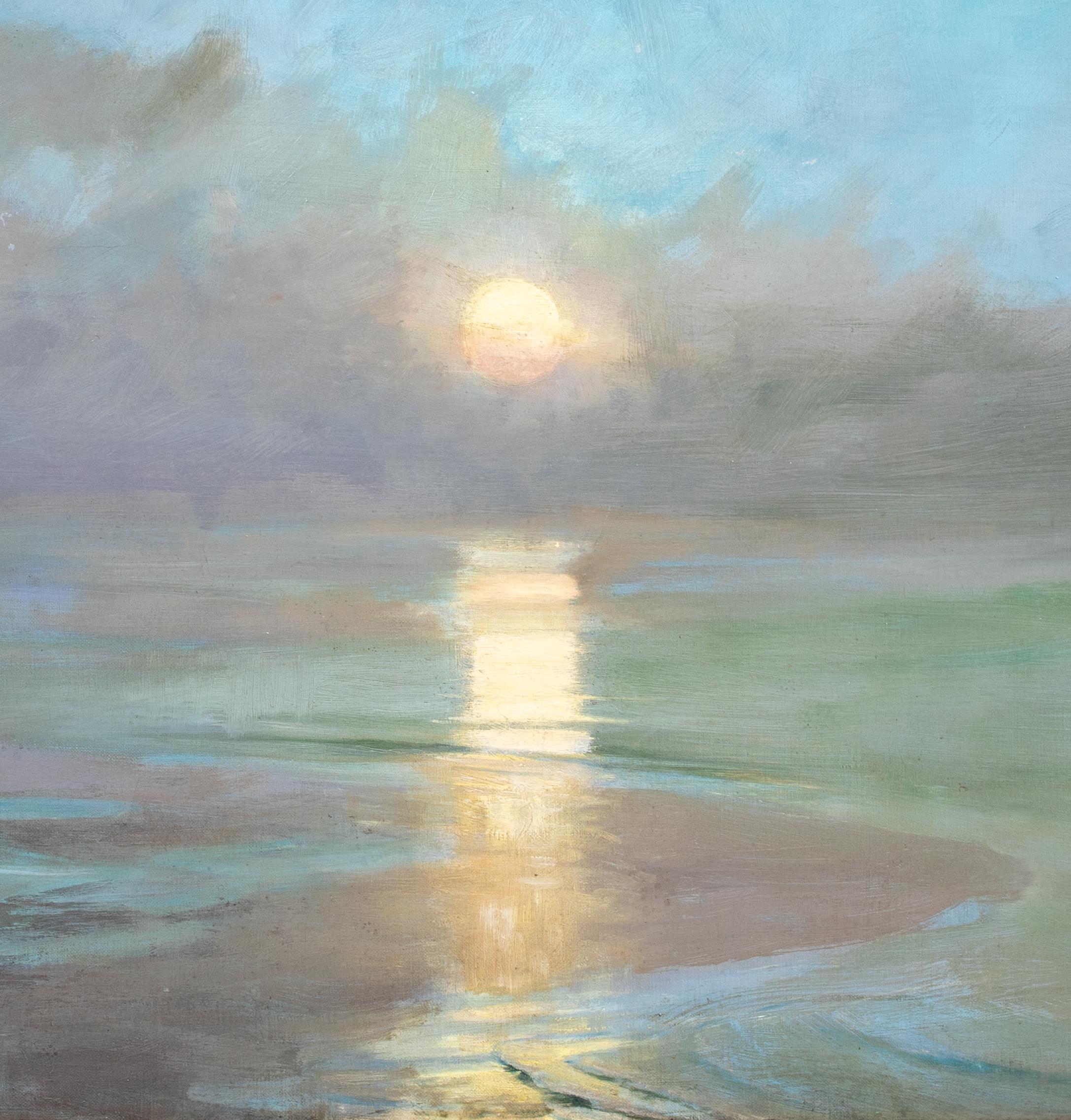 Moonrise, 19th Century  by Frank Lewis EMANUEL (1866-1948)  5