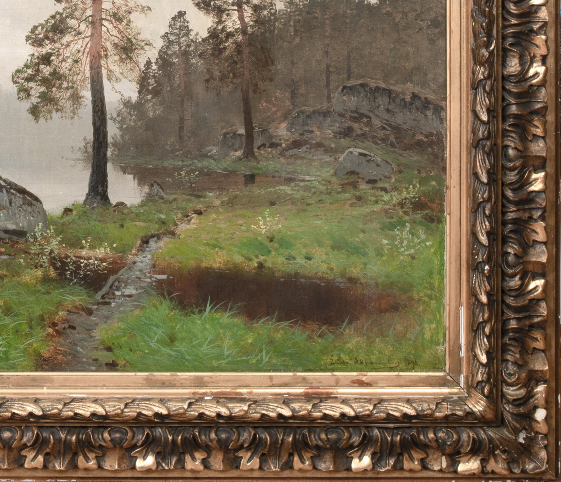 Alce al borde del agua, Grandes Lagos, Canadá, Siglo XIX

Firmado indistintamente

Enorme paisaje del siglo XIX de los Grandes Lagos canadienses de un alce en la orilla del lago, óleo sobre lienzo. Excepcional vista a escala y detalle del extenso