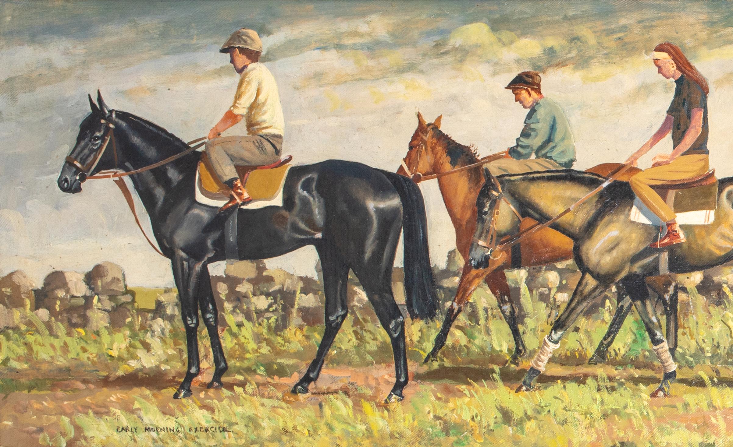 Morning Exercise, The Lumley Children, Jane, Richard & Friends, circa 1940's   For Sale 2