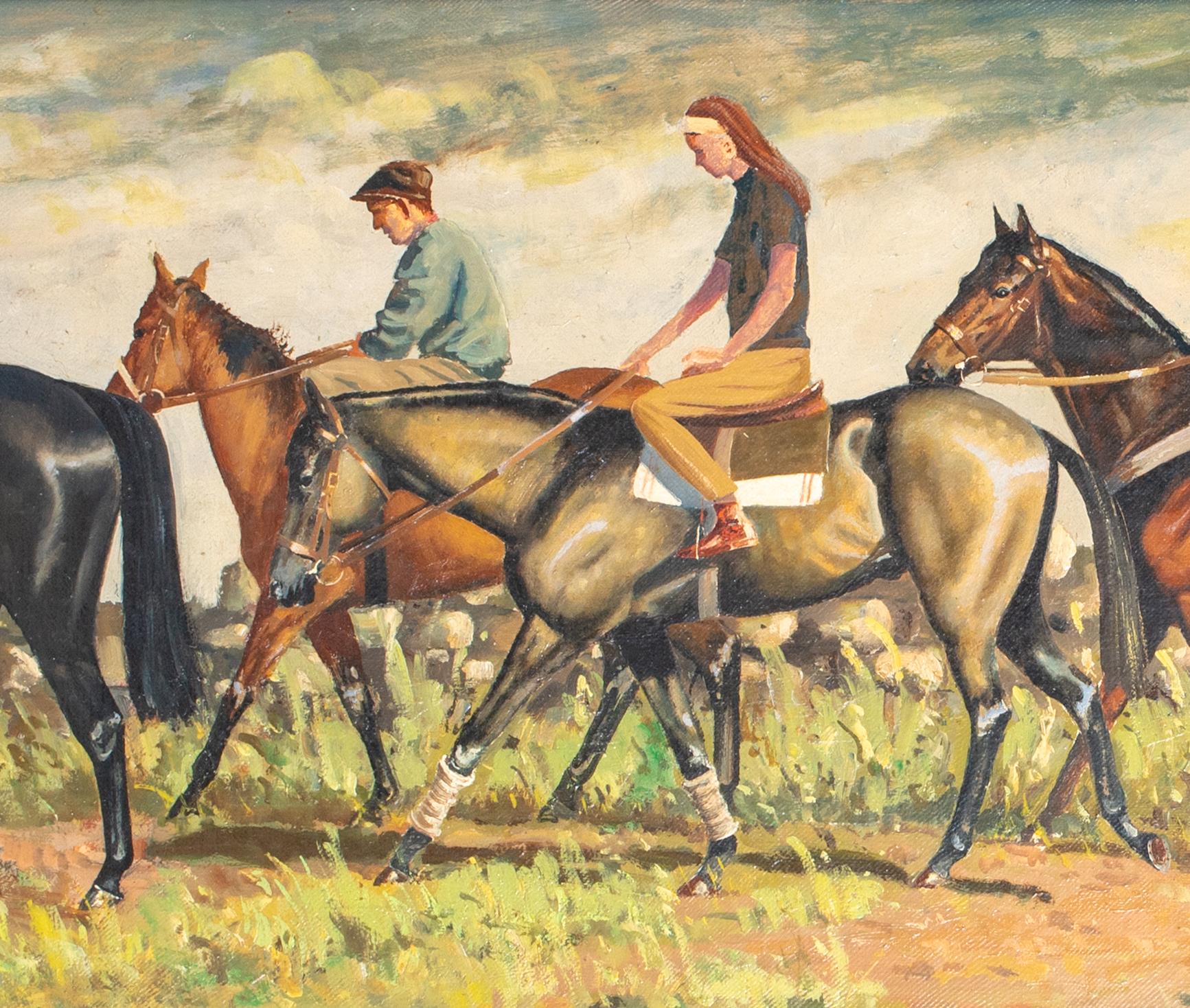Morning Exercise, The Lumley Children, Jane, Richard & Friends, circa 1940's   For Sale 4