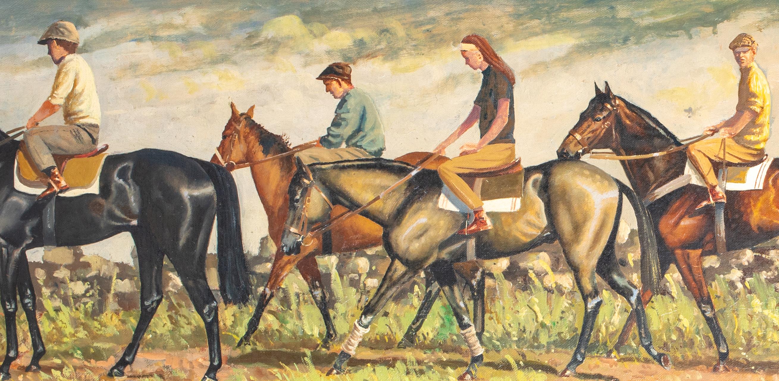 Morning Exercise, The Lumley Children, Jane, Richard & Friends, circa 1940's   For Sale 6