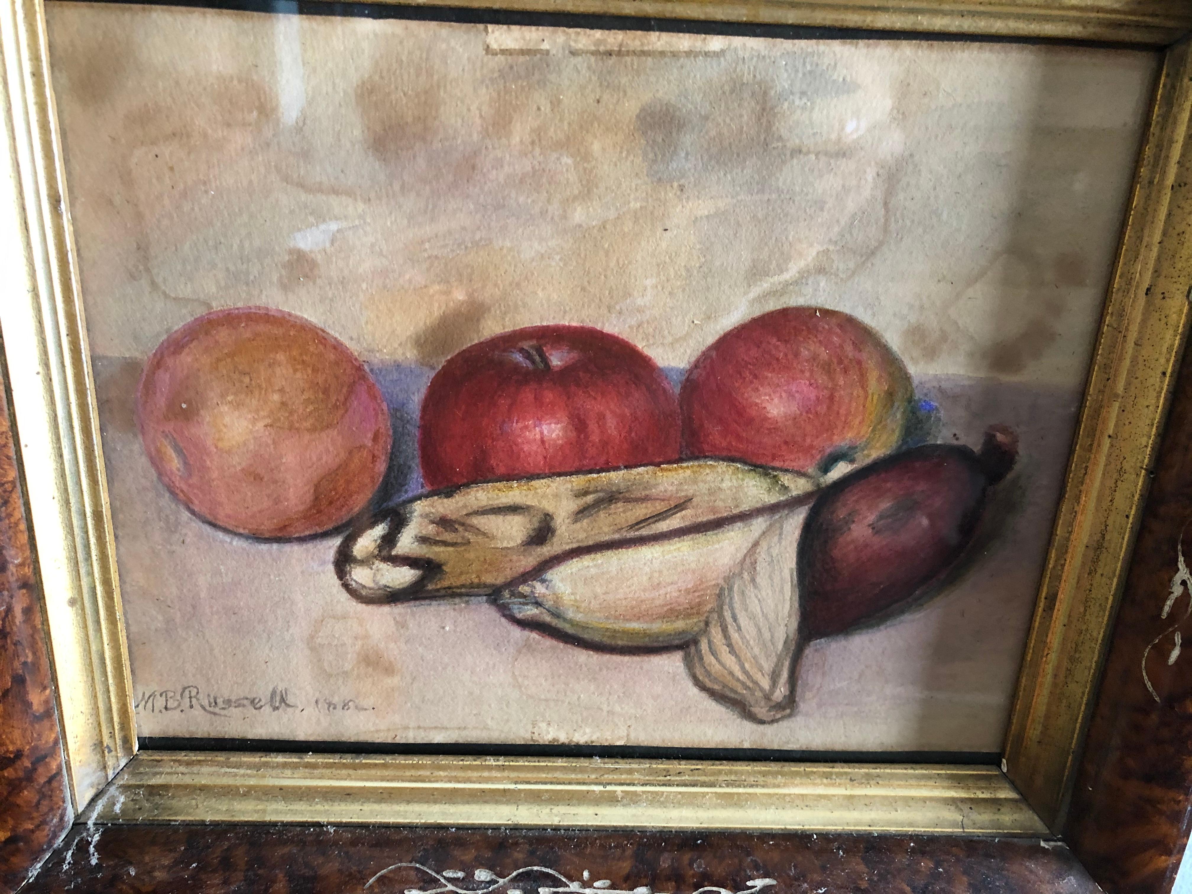 Moses B Russell 19. Jahrhundert Stillleben – Painting von Unknown