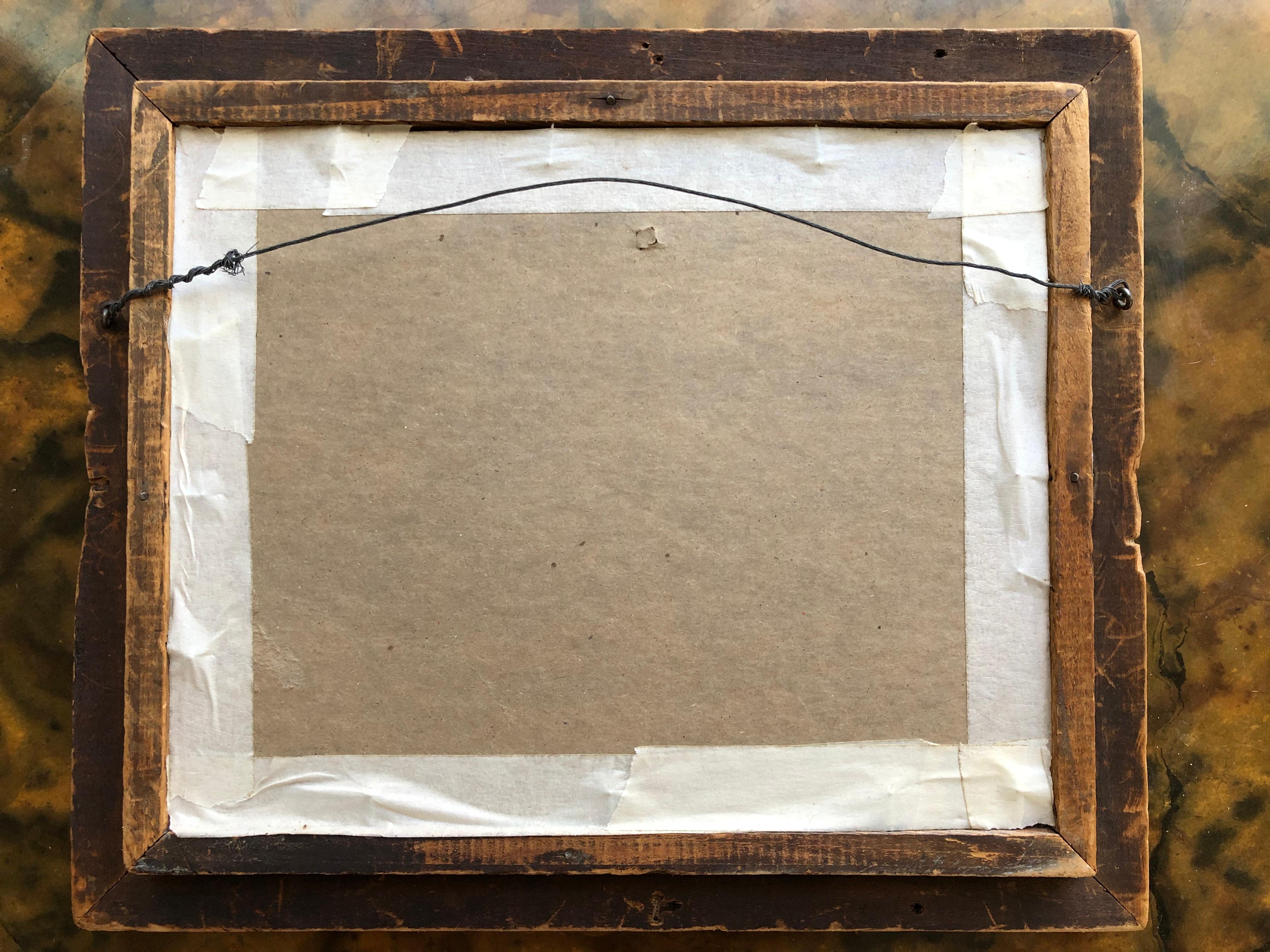 Moses B. Russell: 1810-1884. Gut gelisteter amerikanischer Künstler des 19. Jahrhunderts. Am bekanntesten ist er als Miniaturporträtmaler, hat aber auch ähnliche Beispiele  auch von Stillleben. Sein Auktionsrekord liegt bei über 9300 Dollar. Dies