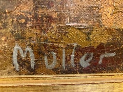 Mother and child painting by Muller