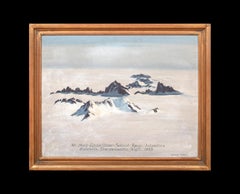 Monte Ulmer, Antártida, 1935 por Leland Curtis (1897-1989) Exploración estadounidense