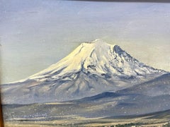 Paysage de montagne représentant unpocateptl