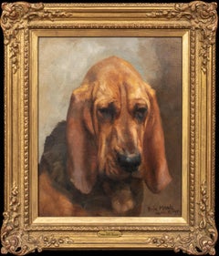 Mrs T S Meares Bloodhound "Torcin", datato 1901  da Miss Hope MEADE