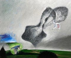 Murmure, dipinto olio su tela di Kenneth Craft, 2024