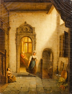 Artista misterioso del siglo XIX, Viejo maestro de la pintura de género