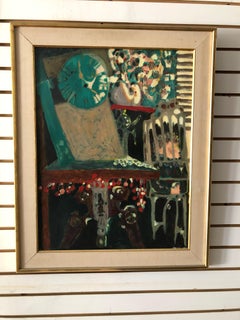 Mystery American Expressionism Painting