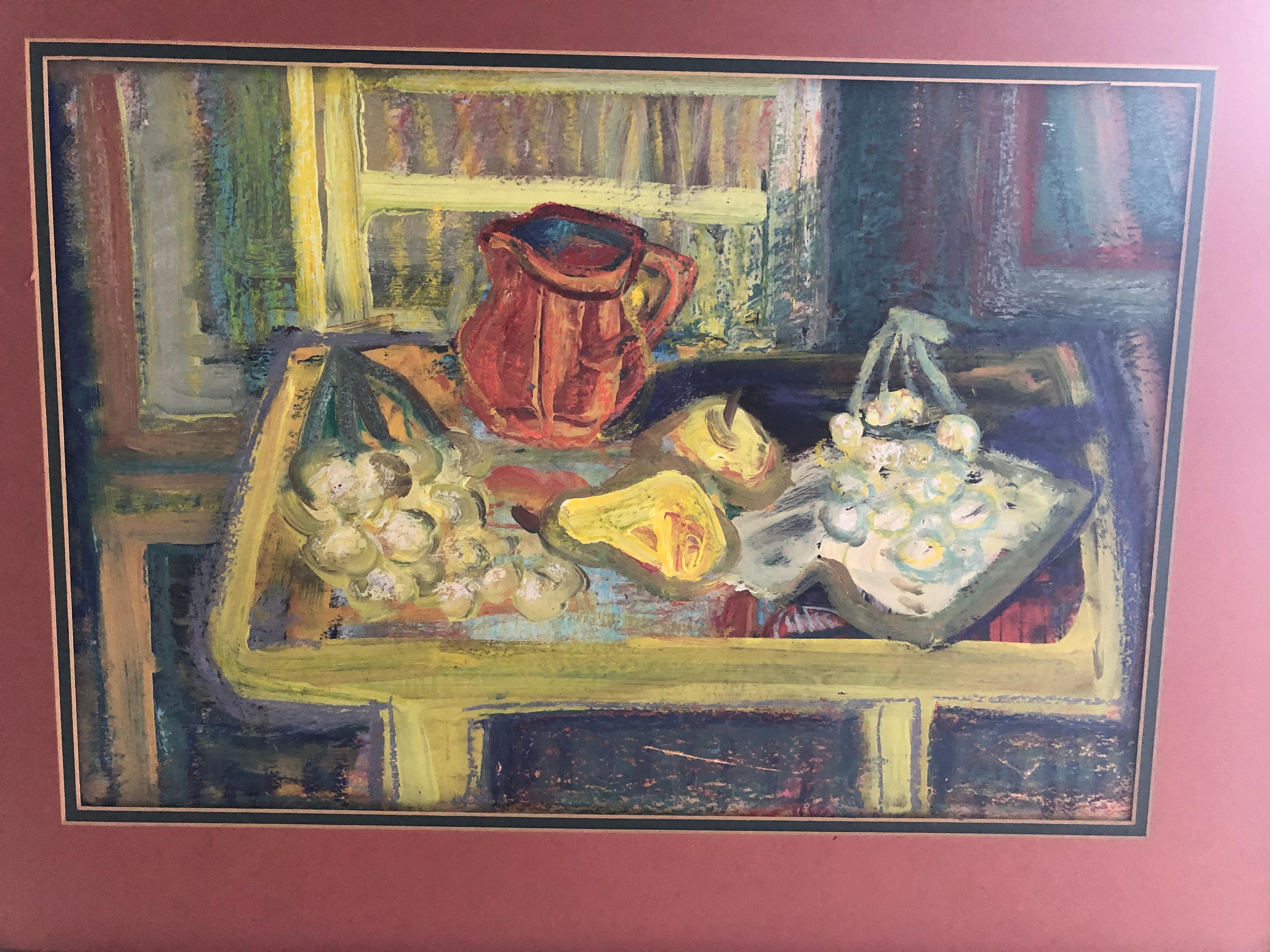 Mystery Early to Mid 20th Century Still Life  - Painting by Unknown